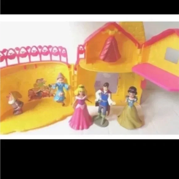 Mattel | Toys | Disney Princess Snow White Polly Magiclip Doll Dress Prince  Cottage Magic Clip | Poshmark